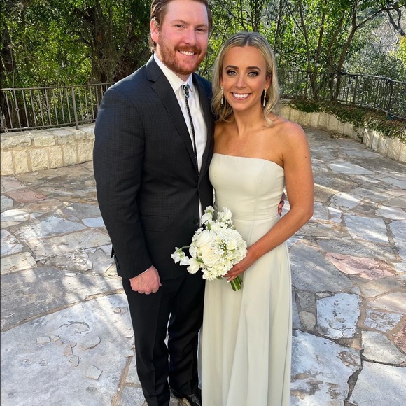 Jenny Yoo Essy Meadow Dress! Worn once - Picture 2 of 3